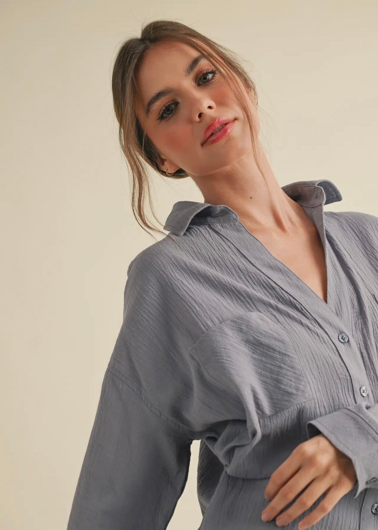 JENNI BUTTON DOWN