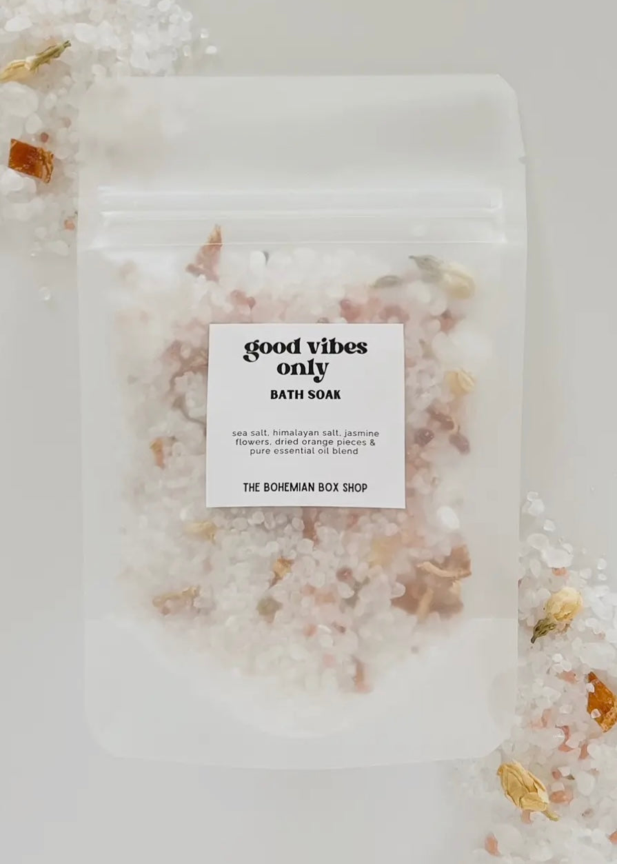 GOOD VIBES ONLY BATH SALTS