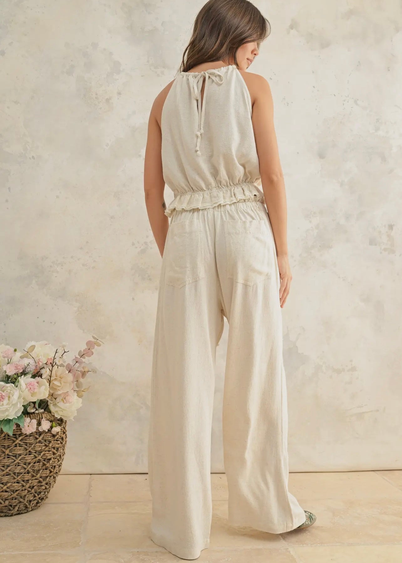AUDREY LINEN PANT