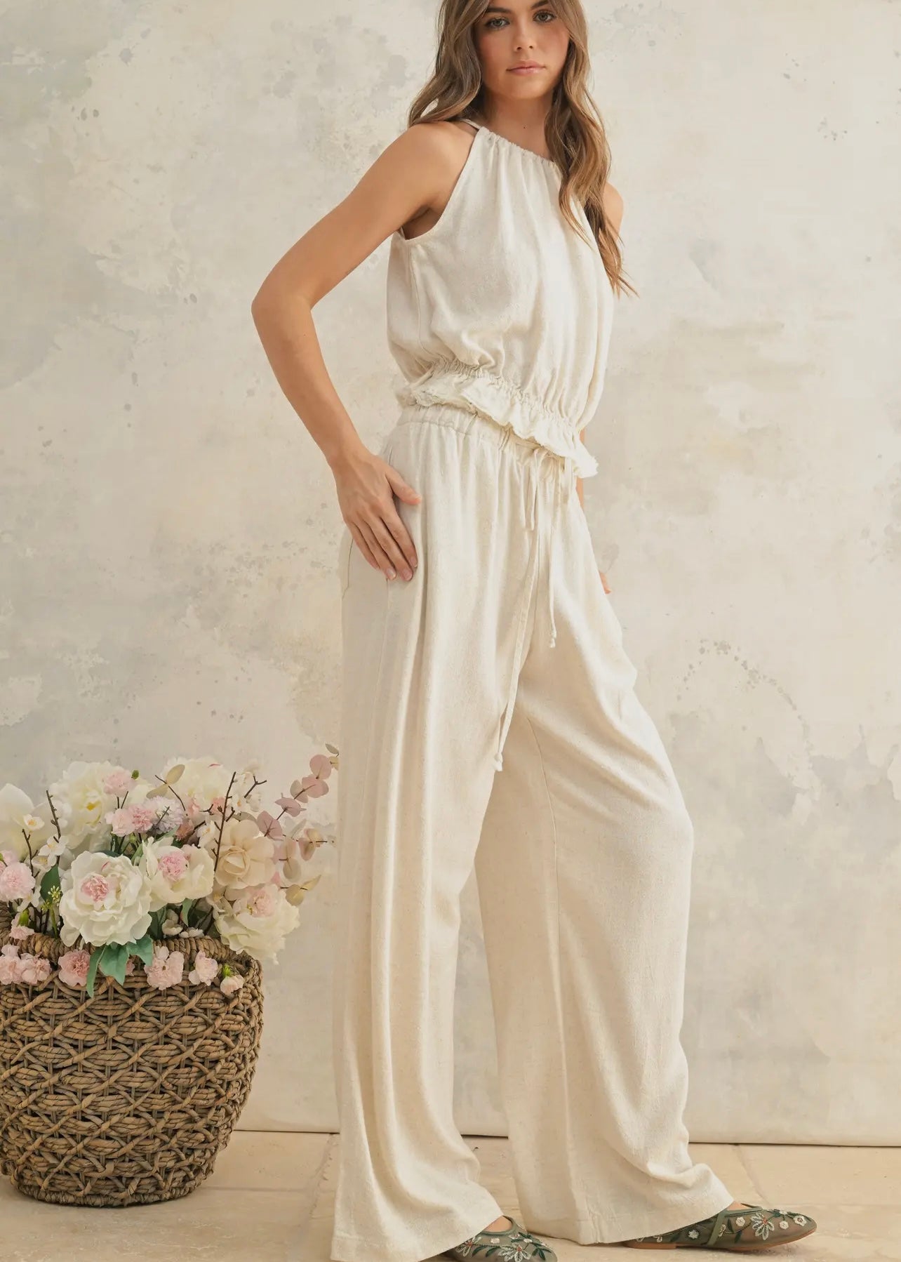 AUDREY LINEN PANT