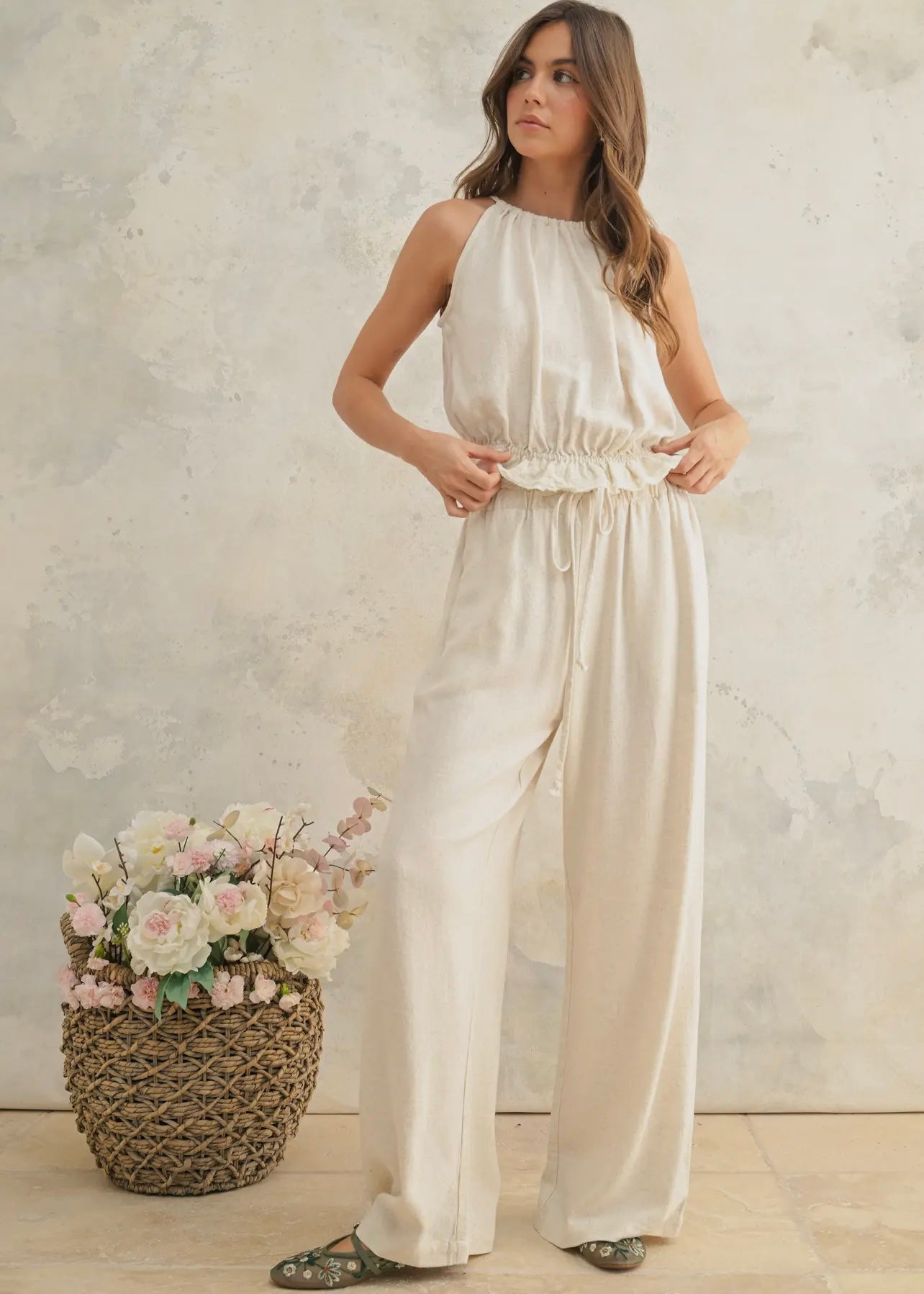 AUDREY LINEN PANT