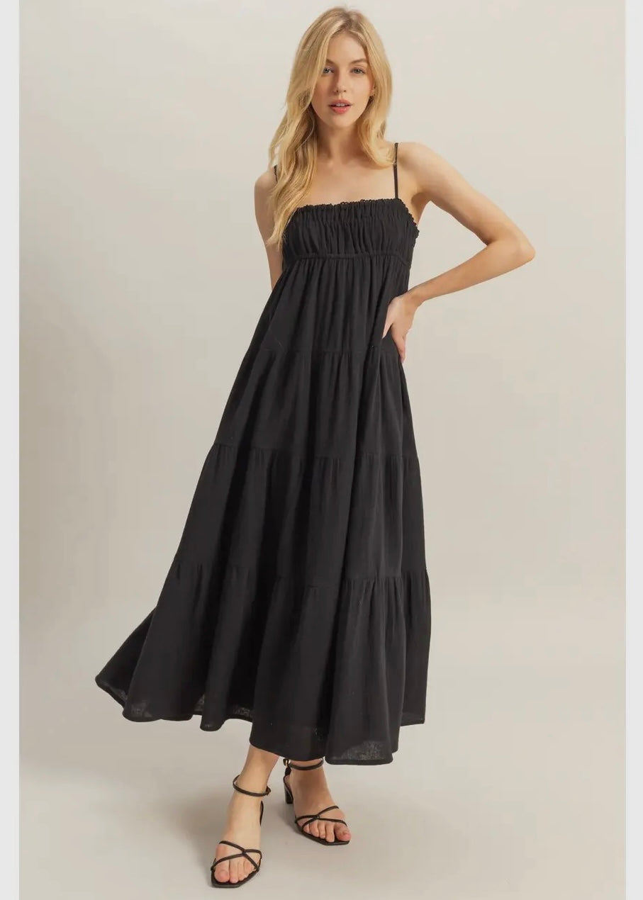 PENNY MAXI BLACK