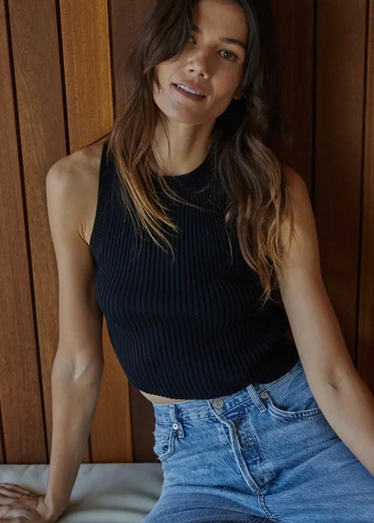 RAYA RIBBED TANK