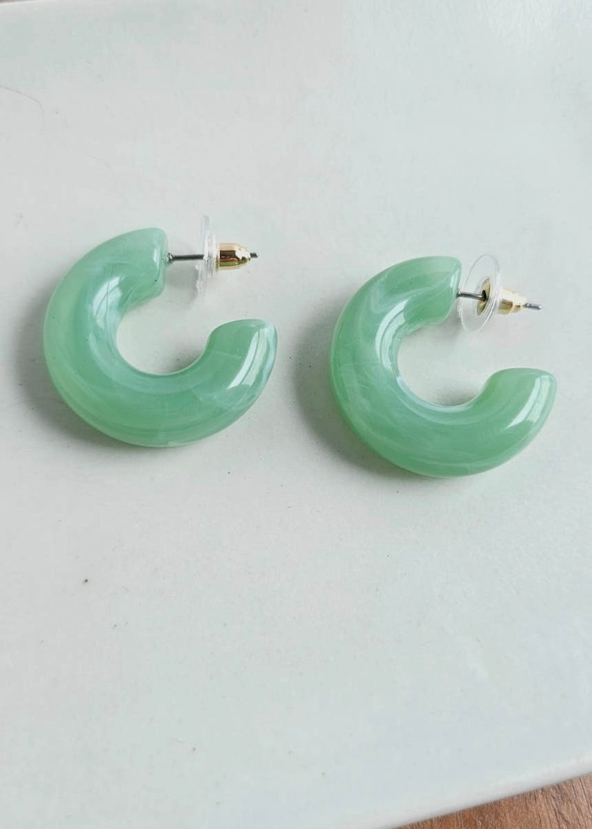 CHLOE HOOPS SAGE