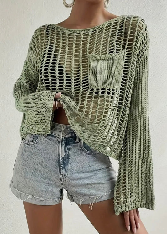 SHELLY KNIT SWEATER