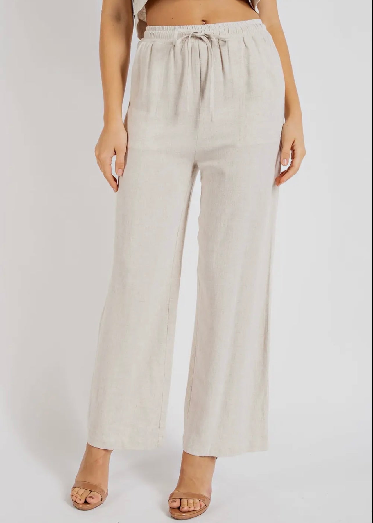 NATTY LINEN PANT