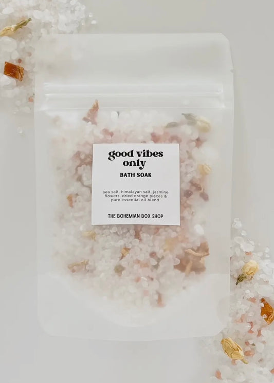 GOOD VIBES ONLY BATH SALTS