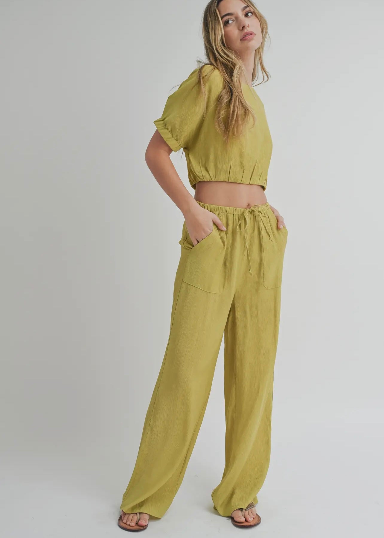 LANA TEXTURED PANT