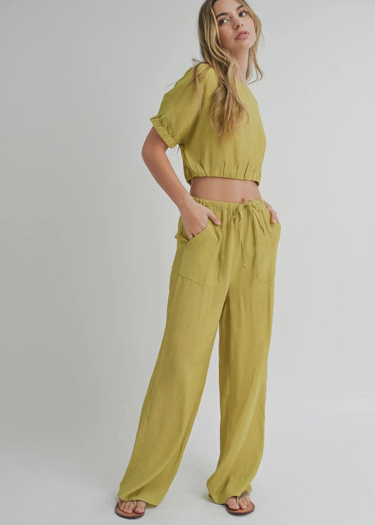 LANA TEXTURED PANT