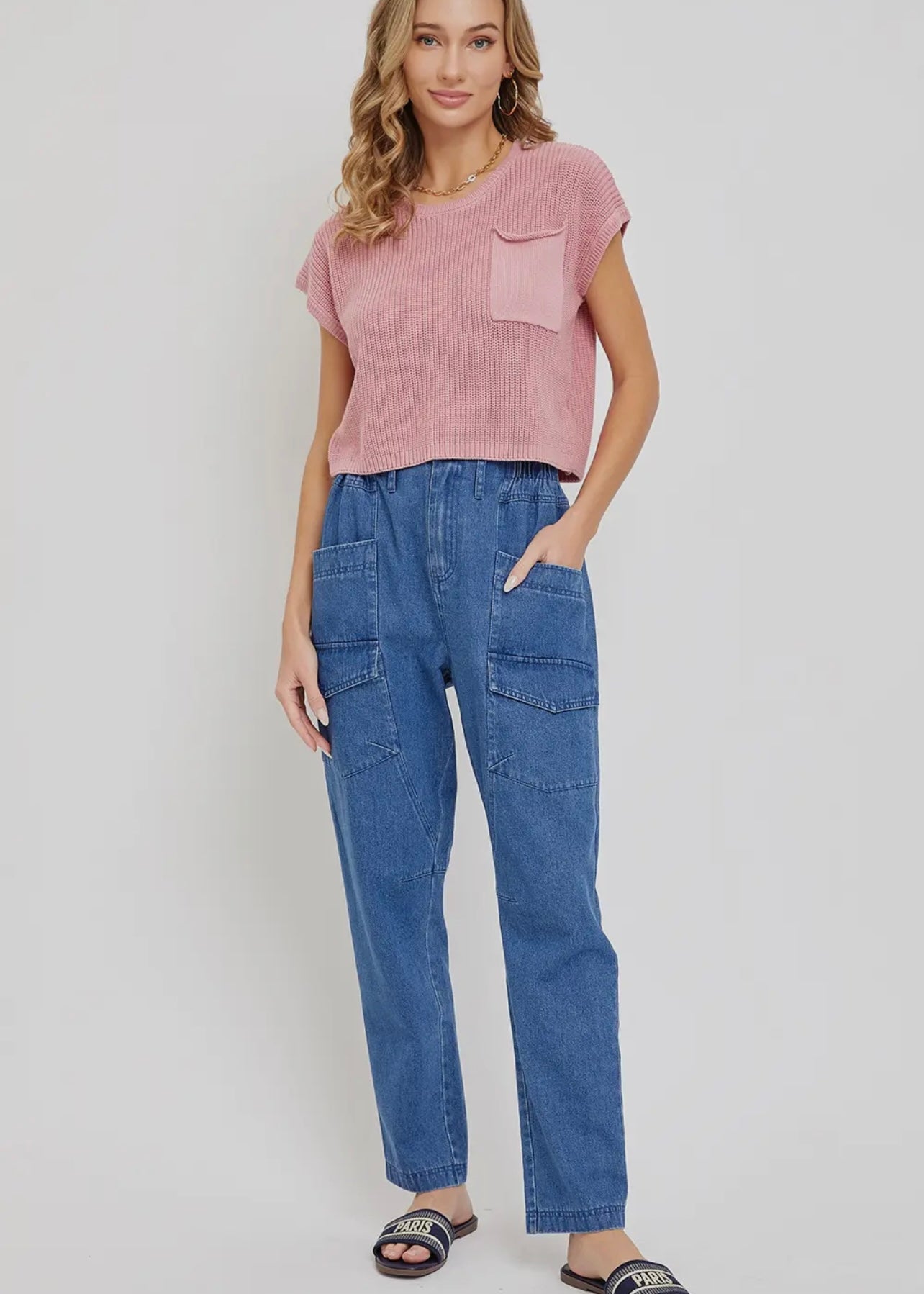 HANNAH DENIM PANT