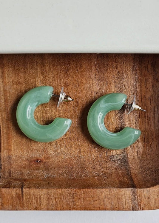 CHLOE HOOPS SAGE