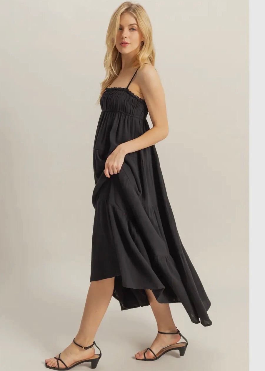 PENNY MAXI BLACK
