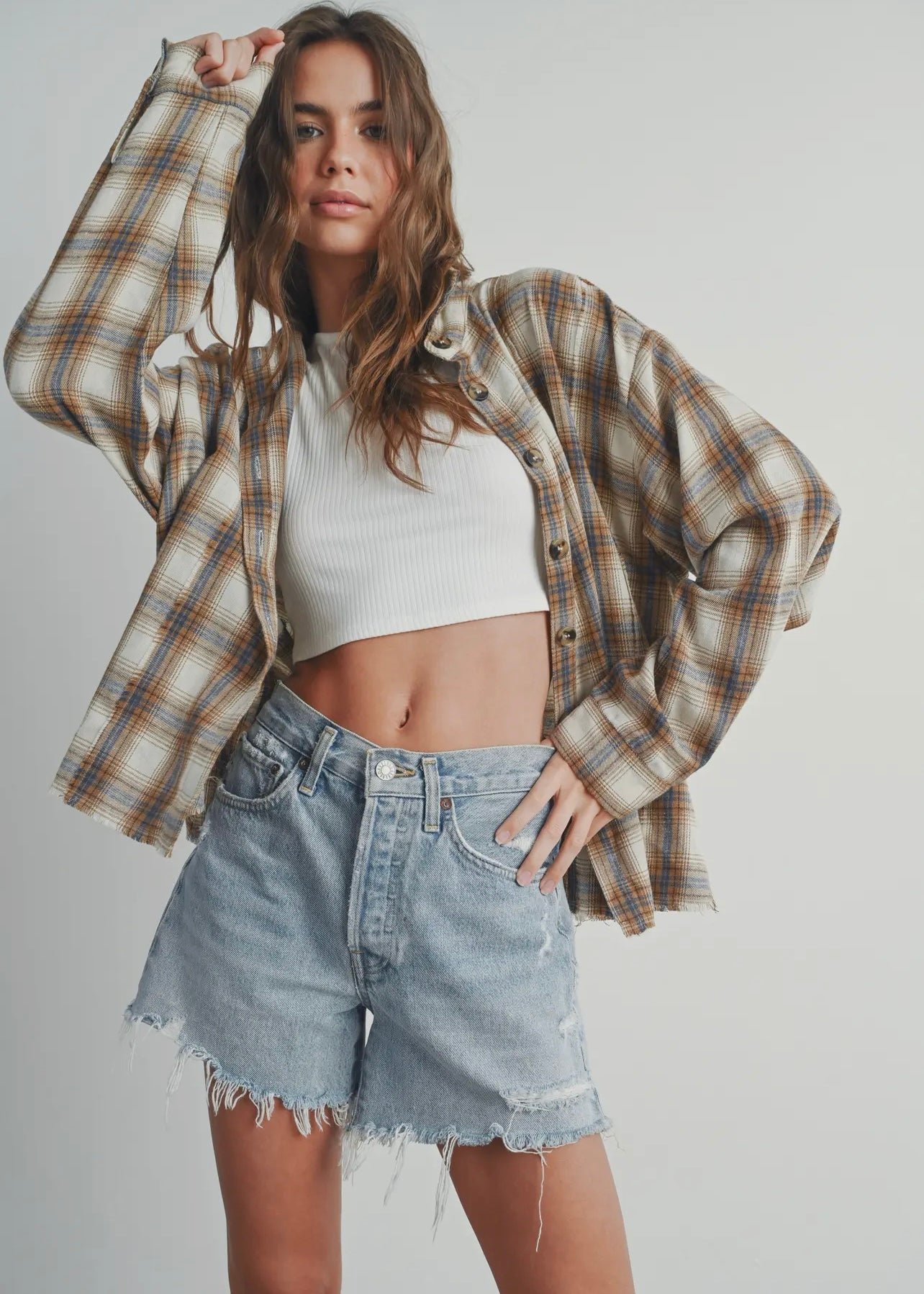 LANEY PLAID SHIRT