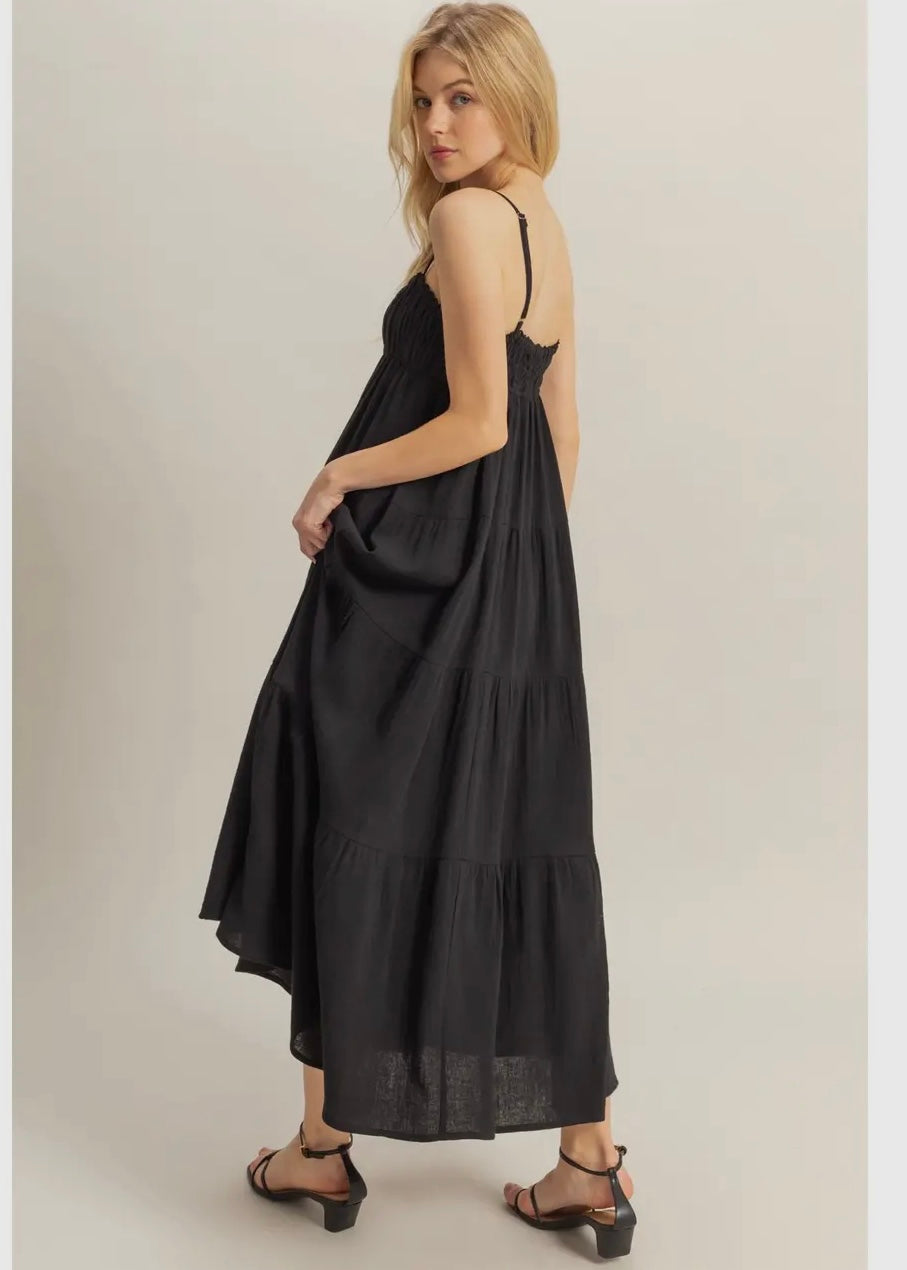 PENNY MAXI BLACK
