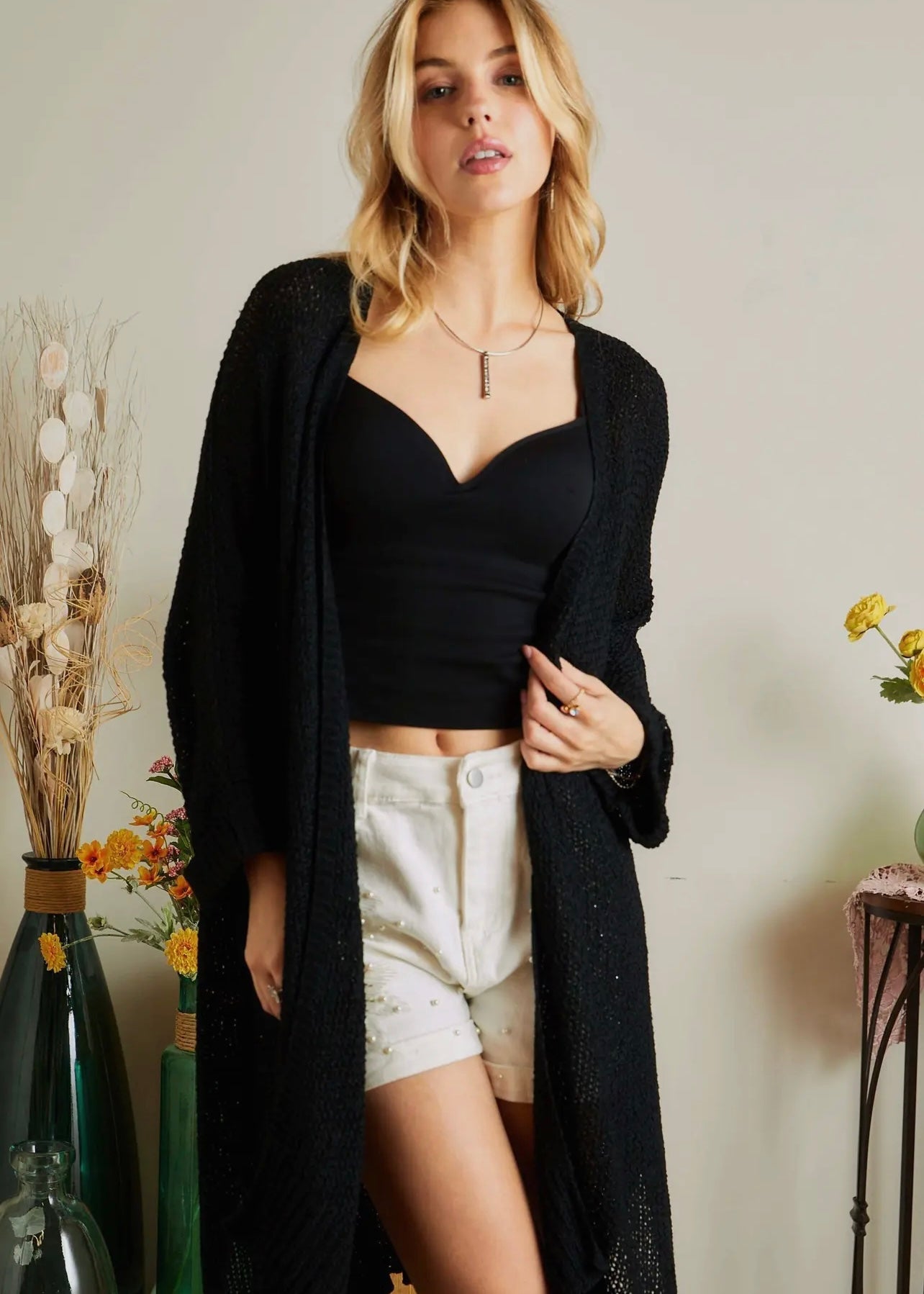 BRIT KNIT LIGHTWEIGHT CARDIGAN