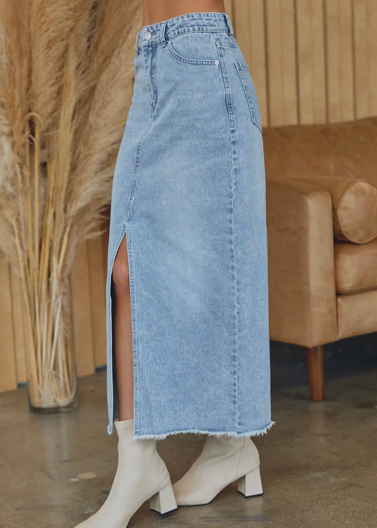 LUCIA DENIM SKIRT