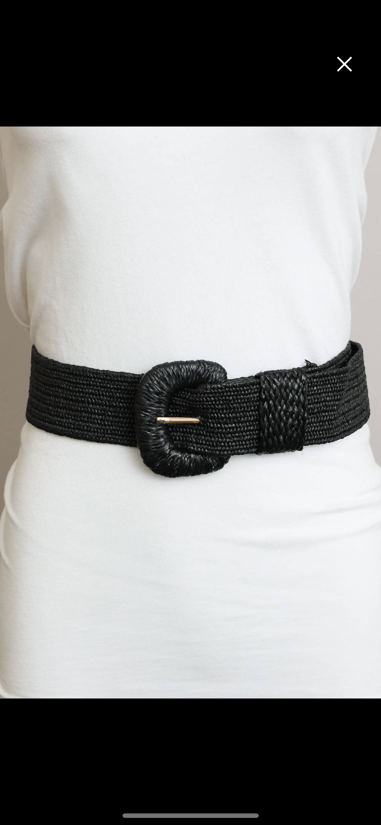 WOVEN WAIST BELT